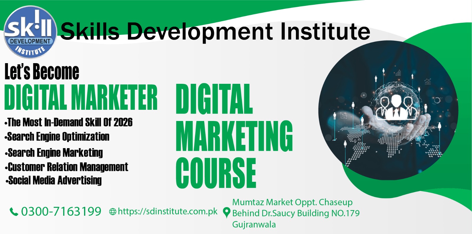 Best digital marketing learning course in Gujranwala 2026