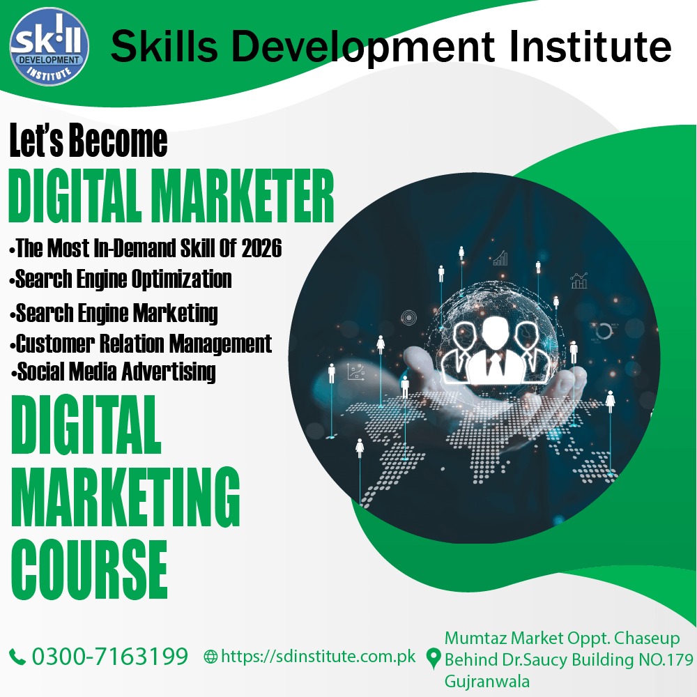 Read more about the article Best digital marketing learning course in Gujranwala 2026