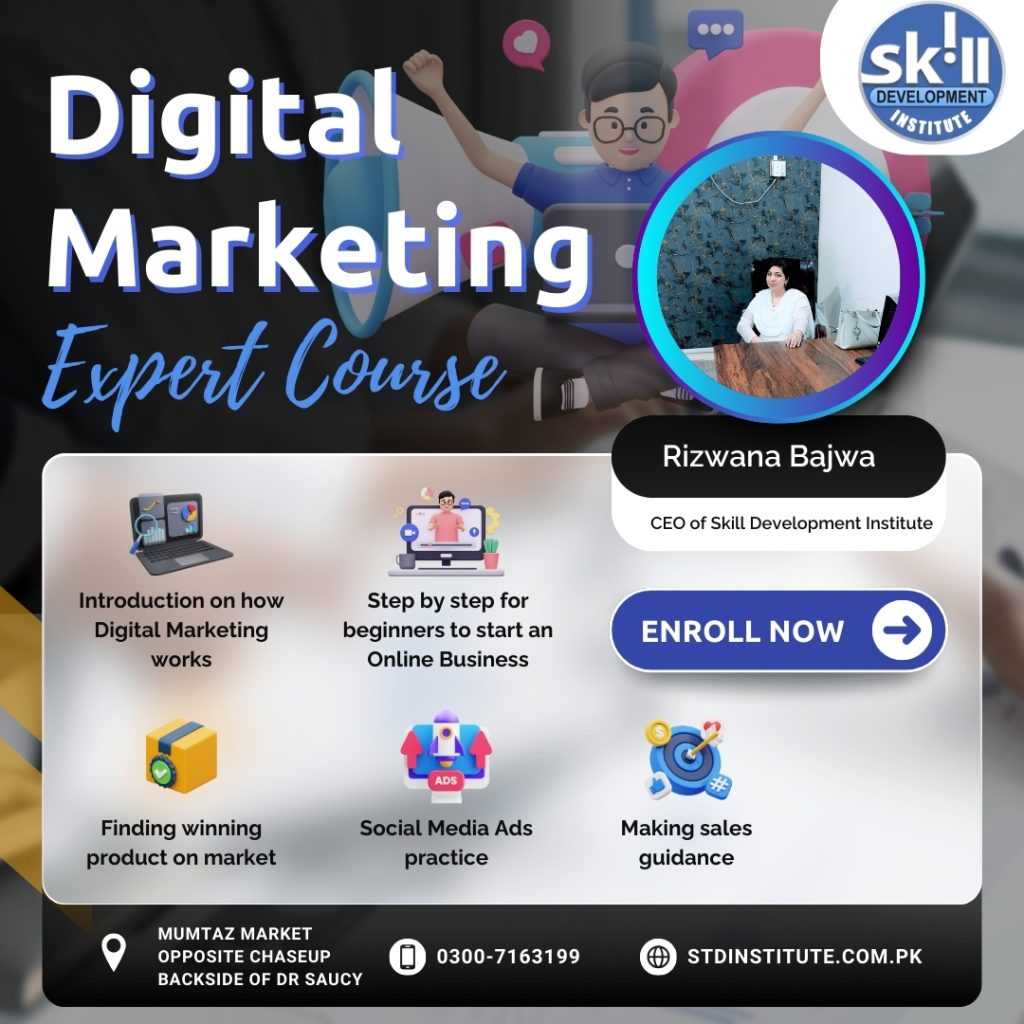 Best top 5 Digital Marketing Courses in Gujrawala 2026