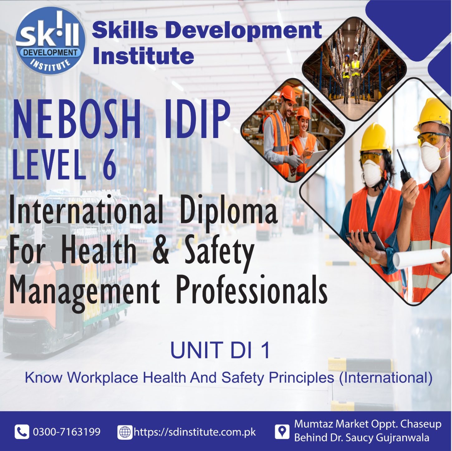 Safety Officer Course in Gujranwala – OSHA | IOSH | NEBOSH