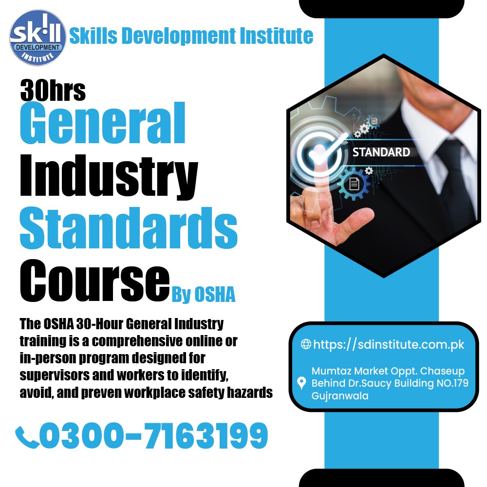 Read more about the article Best OSHA-30-General-Industry-Training-Gujranwala 2026