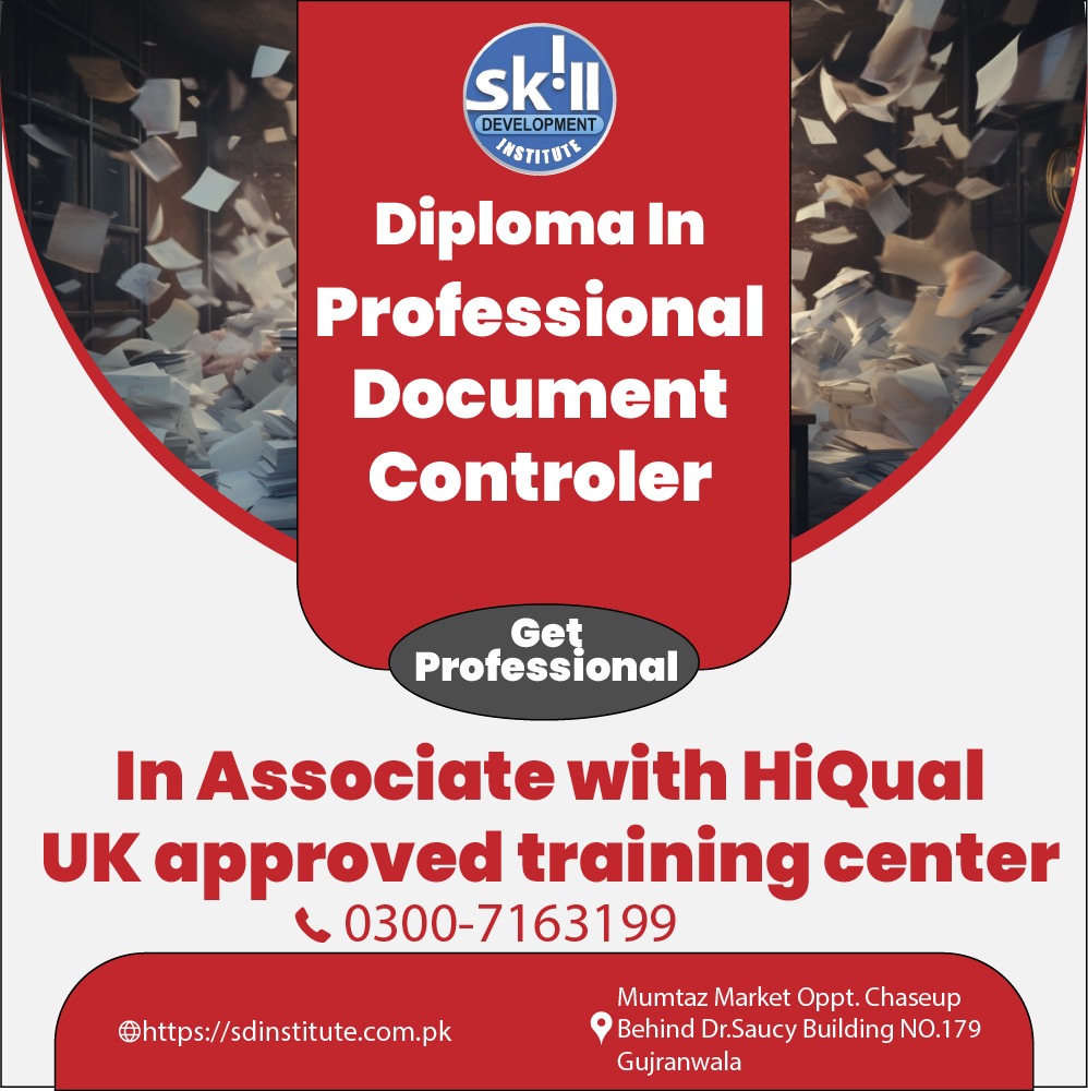Read more about the article Professional Document Controller Diploma Training in Gujranwala 2026